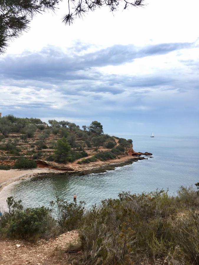 Apt Ideal Para Familias Cerca Del Mar L'Ampolla Exteriör bild
